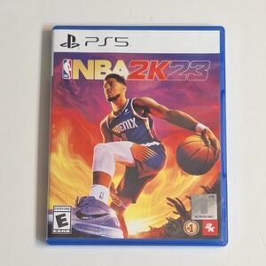 Sony NBA 2K23 PS5 Game - Blue and Red Cover